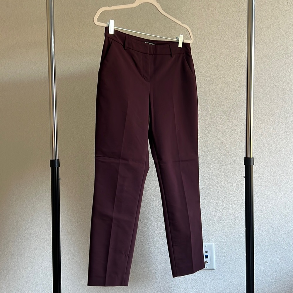 Burgundy Express Factory Dress pants